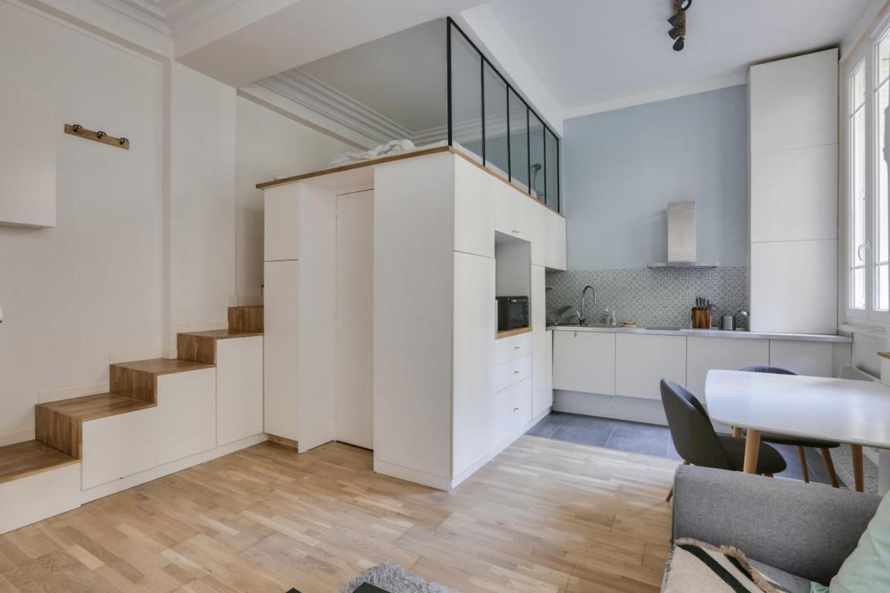 Charming Studio - Paris 18Th District Daire Dış mekan fotoğraf